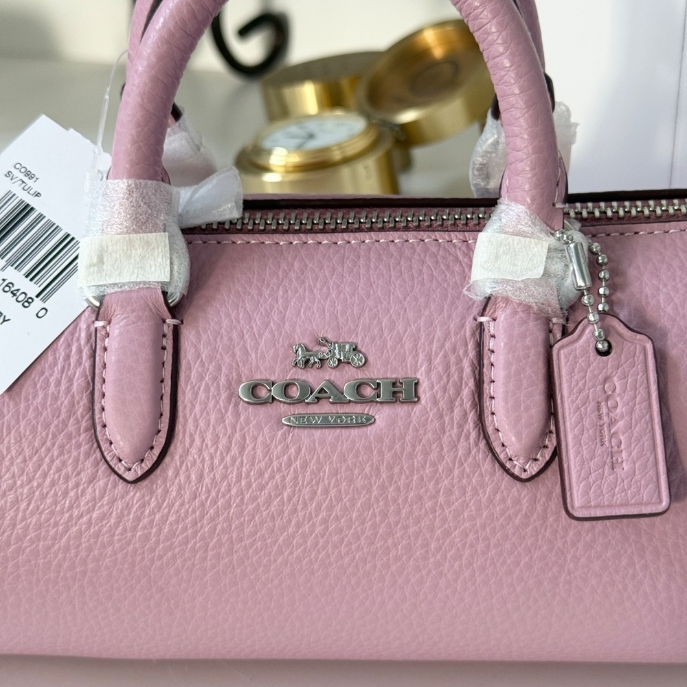 Coach Lacey Mini Crossbody Pink NWT - Picture 2 of 16